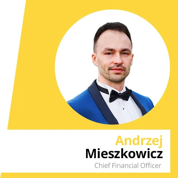 Lady Luck Games announces today that it has hired Andrzej Mieszkowicz as Chief Financial Officer