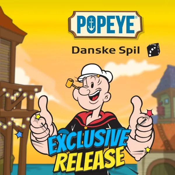Lady Luck Games Announces Exclusive Launch of Popeye Slot Game on Danske Spil for Danish Players