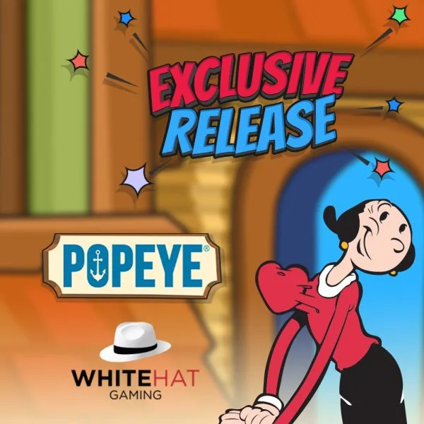 Lady Luck Games Announces Exclusive Release of Popeye Slot Game on White Hat Gaming
