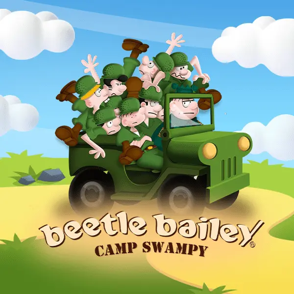 Beetle Bailey Arrives on the Reels via Lady Luck Games Partnership with King Features
